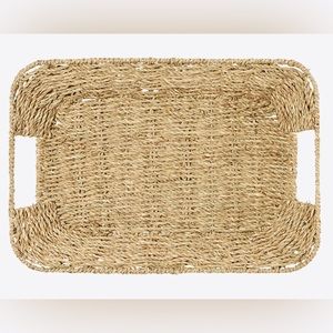 NWT Draper James Wooven Seagrass Tray